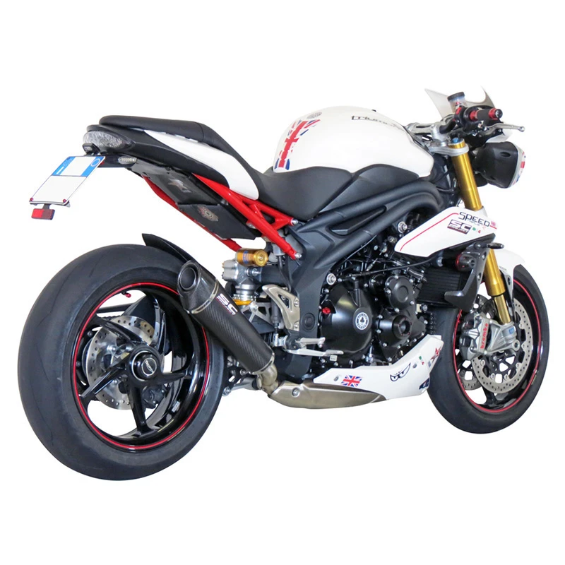 SC-Project T05-L35C Conic Low Mount Exhaust For Triumph Speed Triple / R (2011-2015) 1 SC-Project T05-L35C Conic Low Mount Exhaust For Triumph Speed Triple / R (2011-2015)