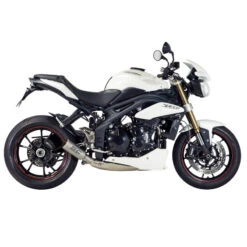 SC-Project T05-LT38T CR-T Slip-on Exhaust, Titanium For Triumph Speed Triple '11-'15 -MotorVision Store sc project t05 lt38t cr t slip on exhaust titanium image4