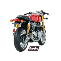 SC-Project T11-D42A Dual Conic 70s Style Short Exhaust Triumph Thruxton 1200 / R (2016-) 12 SC-Project T11-D42A Dual Conic 70s Style Short Exhaust Triumph Thruxton 1200 / R (2016-) -MotorVision Store sc project t11 d42aal conic 70s style exhaust image6