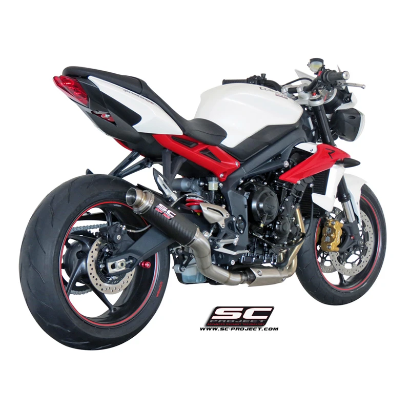 SC-Project T13-18C GP M2 Exhaust For Triumph Street Triple / R / RX (2013-2016) 2 SC-Project T13-18C GP M2 Exhaust For Triumph Street Triple / R / RX (2013-2016) - Image 2