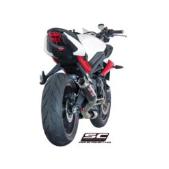 SC-Project T13-18C GP M2 Exhaust For Triumph Street Triple / R / RX (2013-2016) 8 SC-Project T13-18C GP M2 Exhaust For Triumph Street Triple / R / RX (2013-2016) -MotorVision Store sc project t13 18c gp m2 exhaust image4