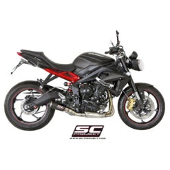 SC-Project T13-38C CR-T Exhaust For Triumph Street Triple / R / RX (2013-2016) 9 SC-Project T13-38C CR-T Exhaust For Triumph Street Triple / R / RX (2013-2016) -MotorVision Store sc project t13 38c cr t exhaust image5