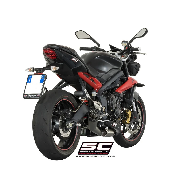 SC-Project T13-41MG S1 Conic Exhaust For Triumph Street Triple / R / RX (2013-2016) 3 SC-Project T13-41MG S1 Conic Exhaust For Triumph Street Triple / R / RX (2013-2016) - Image 3