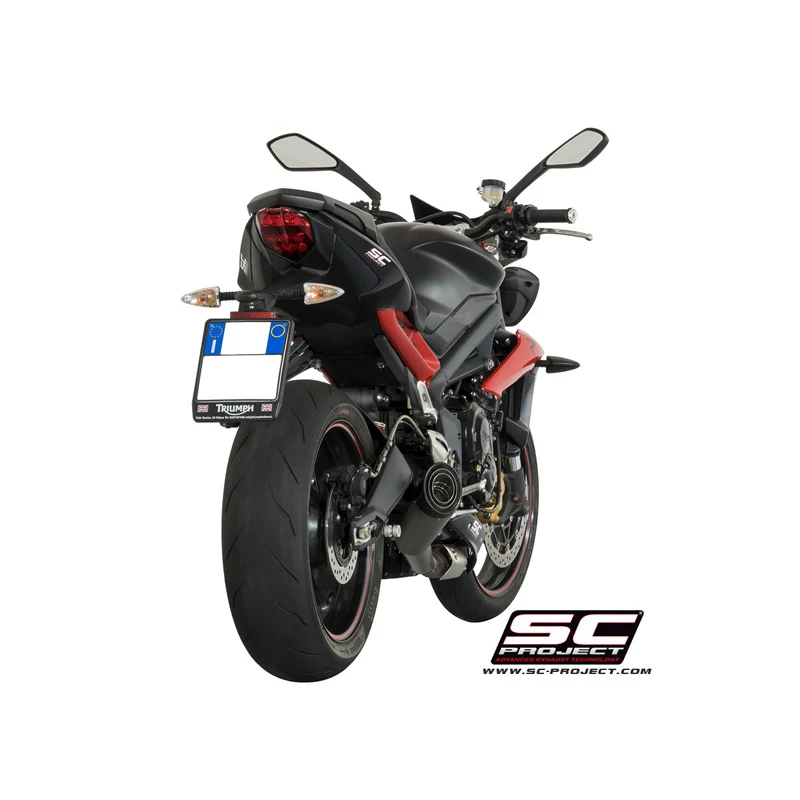 SC-Project T13-41MG S1 Conic Exhaust For Triumph Street Triple / R / RX (2013-2016) 5 SC-Project T13-41MG S1 Conic Exhaust For Triumph Street Triple / R / RX (2013-2016) - Image 5