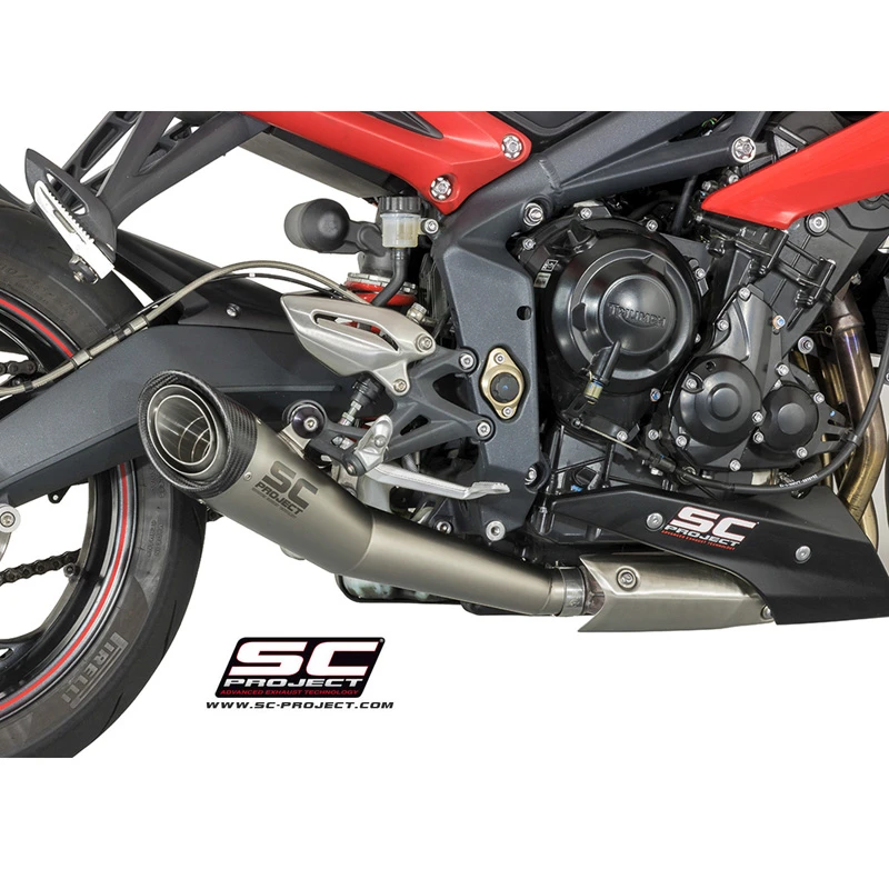 SC-Project T13-41MG S1 Conic Exhaust For Triumph Street Triple / R / RX (2013-2016) 1 SC-Project T13-41MG S1 Conic Exhaust For Triumph Street Triple / R / RX (2013-2016)
