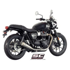 SC-Project T14-D37A70S Dual Conic 70s Style Exhaust For Triumph Street Twin (2016-) 10 SC-Project T14-D37A70S Dual Conic 70s Style Exhaust For Triumph Street Twin (2016-) -MotorVision Store sc project t14 d37a70sal conic 70s style exhaust image3