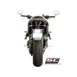 SC-Project T16-28C GP-Tech Dual High Mount Exhaust For Triumph Speed Triple R / S (2016-) 11 SC-Project T16-28C GP-Tech Dual High Mount Exhaust For Triumph Speed Triple R / S (2016-) -MotorVision Store sc project t16 28c gp techal high mount exhaust image5