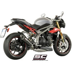 SC-Project T16-L35C Conic Slip-on Exhaust For Triumph Speed Triple 1050 (2016-2017) 10 SC-Project T16-L35C Conic Slip-on Exhaust For Triumph Speed Triple 1050 (2016-2017) -MotorVision Store sc project t16 l35c conic slip on exhaust image4