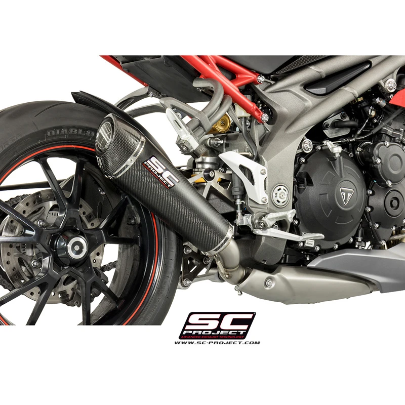 SC-Project T16-L35C Conic Slip-on Exhaust For Triumph Speed Triple 1050 (2016-2017) 1 SC-Project T16-L35C Conic Slip-on Exhaust For Triumph Speed Triple 1050 (2016-2017)