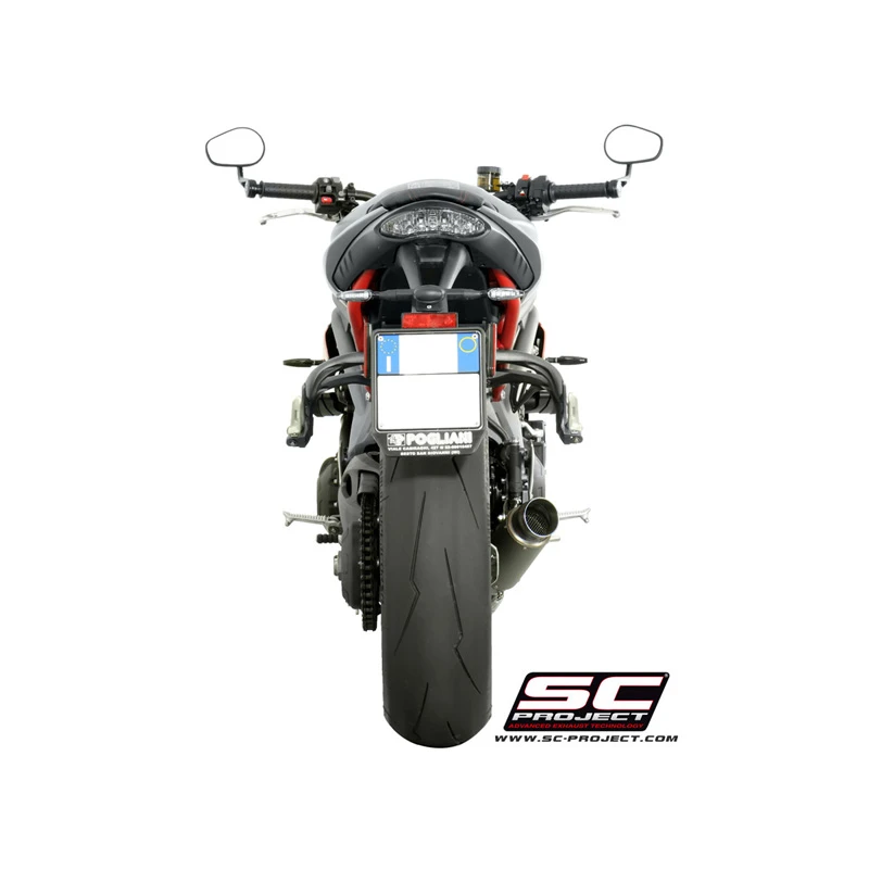 SC-Project T16-LT70T GP70-R Exhaust For Triumph Speed Triple R / S (2016-) 5 SC-Project T16-LT70T GP70-R Exhaust For Triumph Speed Triple R / S (2016-) - Image 5