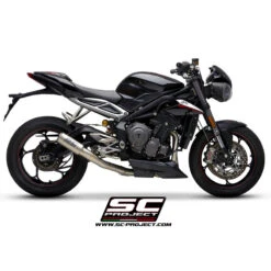SC-Project T18-CH38 CR-T 3-1 Full Exhaust Triumph Street Triple 765 S/R/RS (2017-) -MotorVision Store sc project t18 ch38 cr t 3 1 full exhaust image7