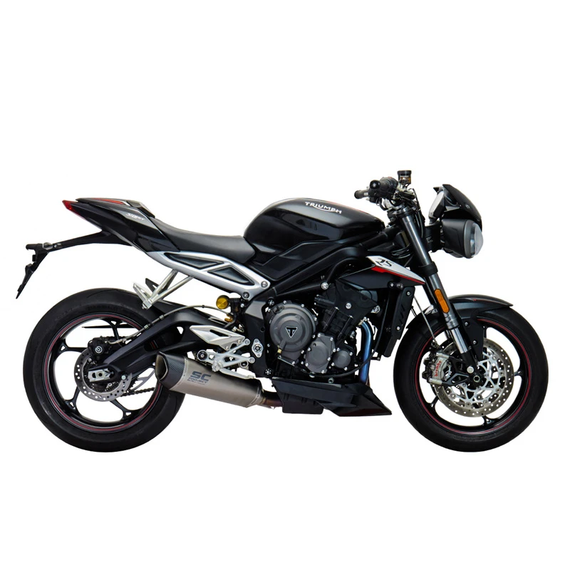 SC-Project T18-FS-FT Racing Headers, Titanium Triumph Street Triple R/S/RS '18-'19 4 SC-Project T18-FS-FT Racing Headers, Titanium Triumph Street Triple R/S/RS '18-'19 - Image 4