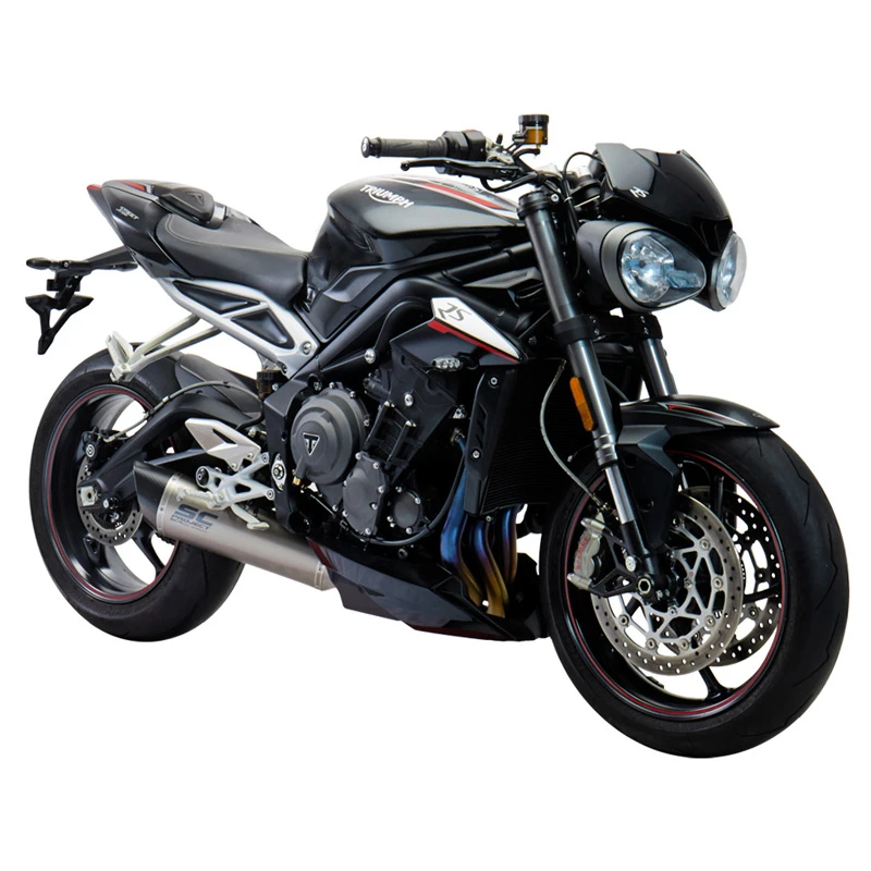 SC-Project T18-FS-SS Racing Header, Steel For Triumph Street Triple R/S/RS '18-'21 5 SC-Project T18-FS-SS Racing Header, Steel For Triumph Street Triple R/S/RS '18-'21 - Image 5