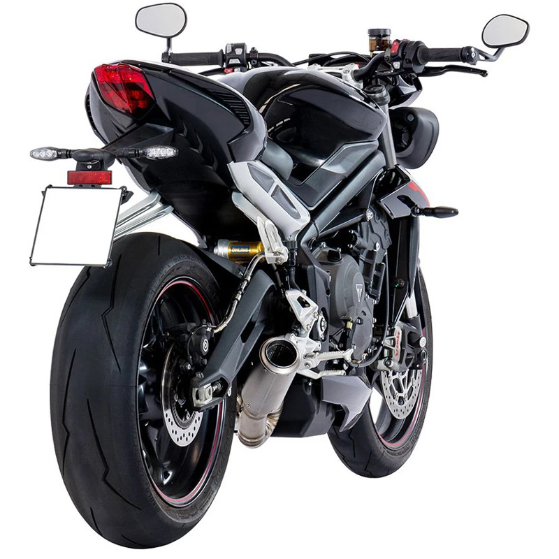 SC-Project T18-LT38T CR-T Slip-on Exhaust, Titanium Triumph Street Triple R/RS/S '17- 6 SC-Project T18-LT38T CR-T Slip-on Exhaust, Titanium Triumph Street Triple R/RS/S '17- - Image 6