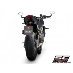SC-Project T18-LTS41 S1 Slip-on Exhaust For Triumph Street Triple R/RS (2020-) -MotorVision Store sc project t18 lts41 s1 slip on exhaust image4