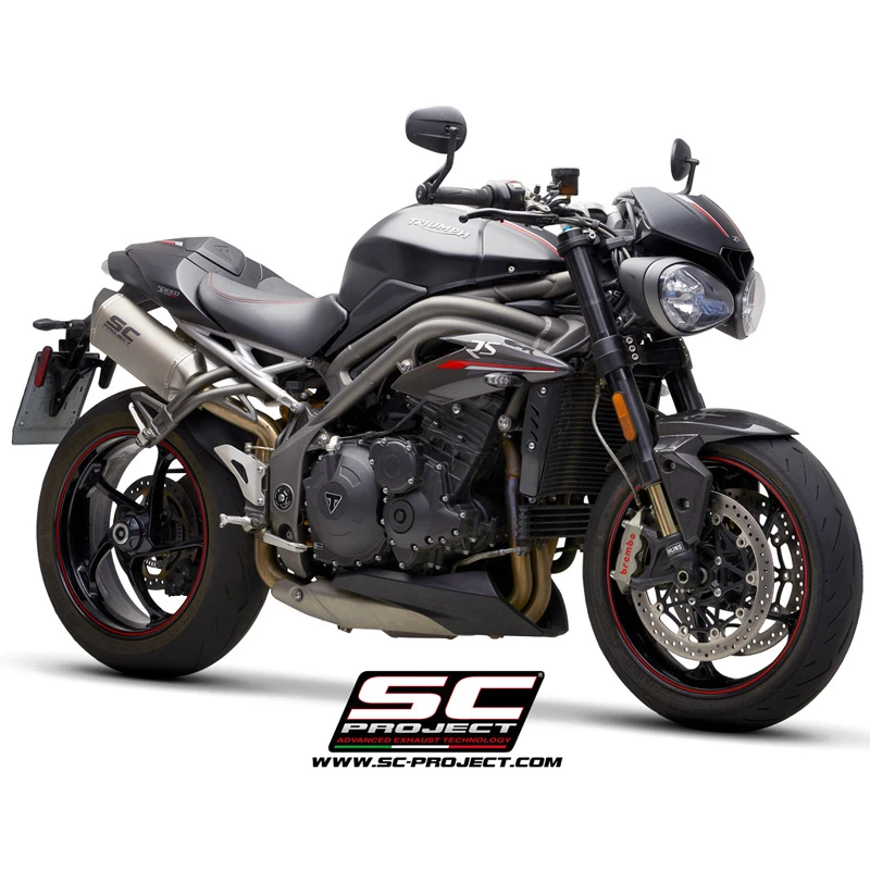 SC-Project T22-115 SC1-M Slip-on Exhaust For Triumph Speed Triple 1050 (2018-) 10 SC-Project T22-115 SC1-M Slip-on Exhaust For Triumph Speed Triple 1050 (2018-) - Image 10