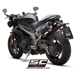 SC-Project T22-115 SC1-M Slip-on Exhaust For Triumph Speed Triple 1050 (2018-) 16 SC-Project T22-115 SC1-M Slip-on Exhaust For Triumph Speed Triple 1050 (2018-) -MotorVision Store sc project t22 115 sc1 m slip on exhaust image5