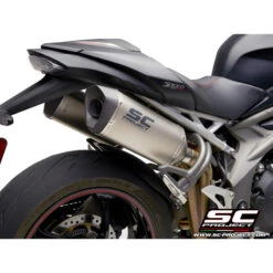 SC-Project T22-115 SC1-M Slip-on Exhaust For Triumph Speed Triple 1050 (2018-) 18 SC-Project T22-115 SC1-M Slip-on Exhaust For Triumph Speed Triple 1050 (2018-) -MotorVision Store sc project t22 115 sc1 m slip on exhaust image7