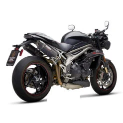 SC-Project T22-12C Oval Slip-on Exhaust, Carbon For Triumph Speed Triple '18-'20 -MotorVision Store sc project t22 12c oval slip on exhaust carbon image6