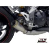 SC-Project T22-43T S1-GP Slip-on Exhaust, Titanium For Triumph Speed Triple S / RS (2018-)
