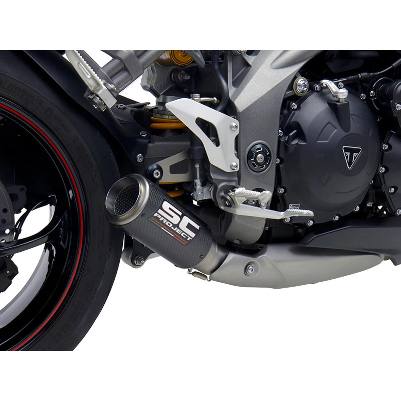 SC-Project T22-T38 CR-T Slip-on Exhaust For Triumph Speed Triple 1050 (2018-) 1 SC-Project T22-T38 CR-T Slip-on Exhaust For Triumph Speed Triple 1050 (2018-)