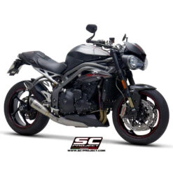 SC-Project T22-T41T S1 Slip-on Exhaust, Titanium For Triumph Speed Triple S / RS (2018-) 8 SC-Project T22-T41T S1 Slip-on Exhaust, Titanium For Triumph Speed Triple S / RS (2018-) -MotorVision Store sc project t22 t41t s1 slip on exhaust image4