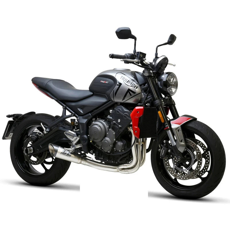 SC-Project T26-CDE41T S1 Full System Exhaust, Titanium For Triumph Trident 660 '20- 2 SC-Project T26-CDE41T S1 Full System Exhaust, Titanium For Triumph Trident 660 '20- - Image 2