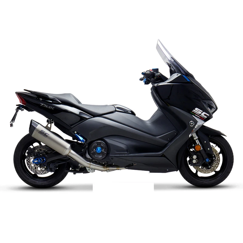 SC-Project Y24-C93T SC1-R Full Exhaust, Titanium For Yamaha T-Max 530 (2017-2019) 1 SC-Project Y24-C93T SC1-R Full Exhaust, Titanium For Yamaha T-Max 530 (2017-2019)
