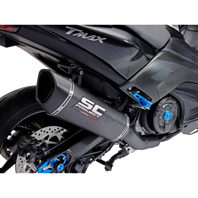SC-Project Y24-CMB93C SC1-R Full Exhaust, Carbon For Yamaha T-Max 530 (2017-2019) 1 SC-Project Y24-CMB93C SC1-R Full Exhaust, Carbon For Yamaha T-Max 530 (2017-2019)