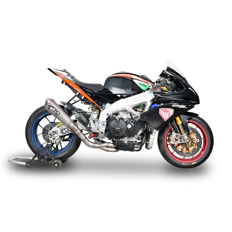 Spark GAP8802T Konix Titanium Full Exhaust System For Aprilia RSV4 RR/RF (2017-) 2 Spark GAP8802T Konix Titanium Full Exhaust System For Aprilia RSV4 RR/RF (2017-) - Image 2