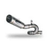 Spark GTR0501T Grid-O Slip-on Exhaust With Link Pipe Triumph Street Triple 765 RS (2017-)