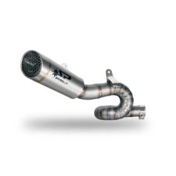 Spark GTR0501T Grid-O Slip-on Exhaust With Link Pipe Triumph Street Triple 765 RS (2017-)
