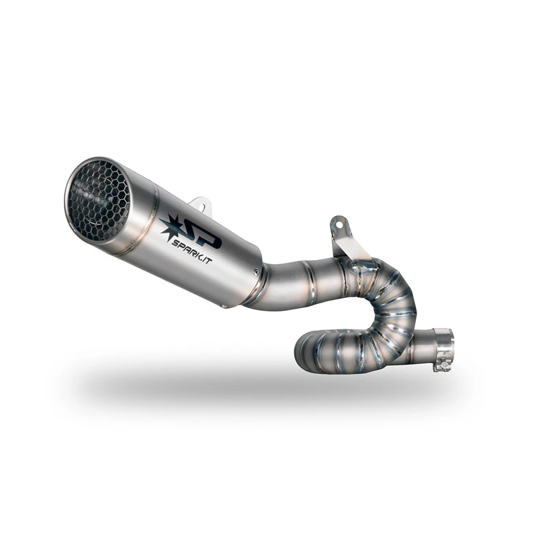 Spark GTR0501T Grid-O Slip-on Exhaust With Link Pipe Triumph Street Triple 765 RS (2017-) 1 Spark GTR0501T Grid-O Slip-on Exhaust With Link Pipe Triumph Street Triple 765 RS (2017-)