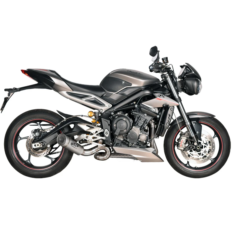 Spark GTR0501T+GTR8501 Grid-O Full Exhaust For Triumph Street Triple 765 RS (2017-) 3 Spark GTR0501T+GTR8501 Grid-O Full Exhaust For Triumph Street Triple 765 RS (2017-) - Image 3