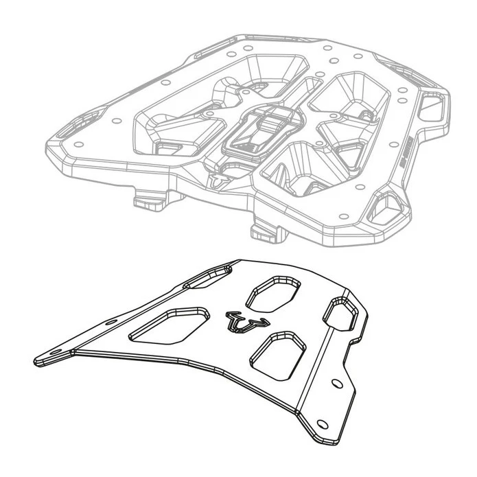 Sw-Motech GPT.01.742.16000/B Street-Rack For Honda CB500F / CBR500R (2016-2018) 4 Sw-Motech GPT.01.742.16000/B Street-Rack For Honda CB500F / CBR500R (2016-2018) - Image 4