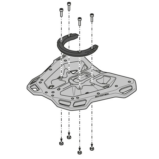 Sw-Motech GPT.01.742.16000/B Street-Rack For Honda CB500F / CBR500R (2016-2018) 8 Sw-Motech GPT.01.742.16000/B Street-Rack For Honda CB500F / CBR500R (2016-2018) - Image 8