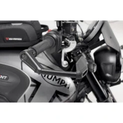 Sw-Motech LVG.11.842.11000/B Lever Guard With Wind Protection, Black Trident 660 (2021-) -MotorVision Store sw motech lvg 11 842 11000 b lever guard black image5