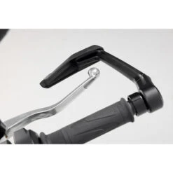 Sw-Motech LVG.11.842.11000/B Lever Guard With Wind Protection, Black Trident 660 (2021-) -MotorVision Store sw motech lvg 11 842 11000 b lever guard black image6