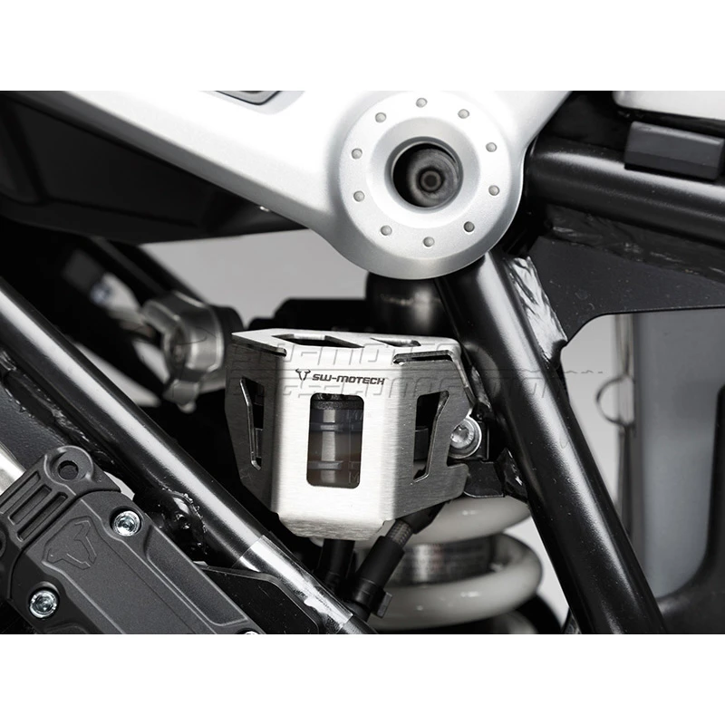 Sw-Motech SCT.07.174.10700.S Brake Reservoir Guard, Silver For BMW R1200GS And R NineT 1 Sw-Motech SCT.07.174.10700.S Brake Reservoir Guard, Silver For BMW R1200GS And R NineT
