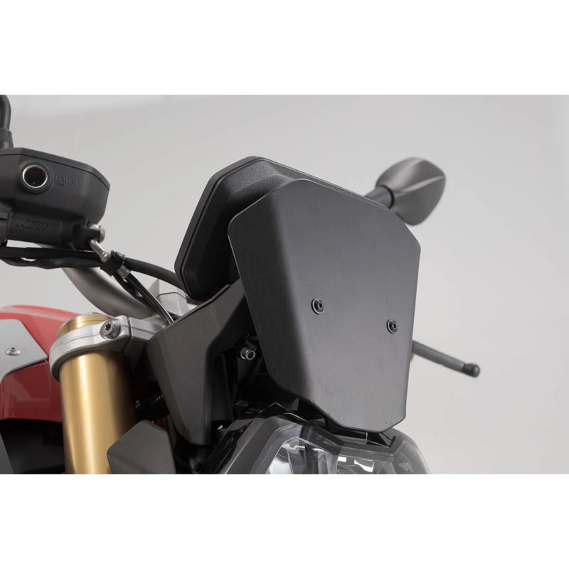 Sw-Motech SCT.07.945.10000/B Windshield, Black For BMW F900R (2019-) 4 Sw-Motech SCT.07.945.10000/B Windshield, Black For BMW F900R (2019-) - Image 4