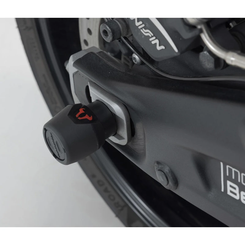 Sw-Motech STP.11.176.10700/B Rear Axle Sliders, Black For Triumph Trident 660 (2021-) 4 Sw-Motech STP.11.176.10700/B Rear Axle Sliders, Black For Triumph Trident 660 (2021-) - Image 4