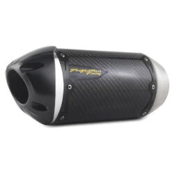 Two Bros 005-4470105-S1 S1R Racing Exhaust, Standard Carbon Honda CBR500R (2016-2017)