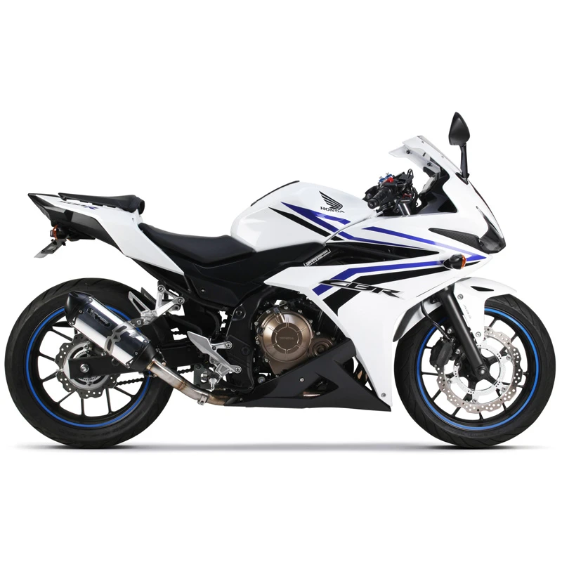 Two Bros 005-4470405-S1B S1R 3K Slip-on Exhaust For Honda CBR500R & CB500F '16- 2 Two Bros 005-4470405-S1B S1R 3K Slip-on Exhaust For Honda CBR500R & CB500F '16- - Image 2