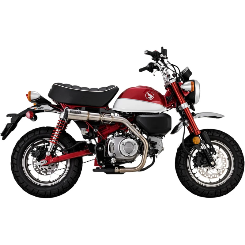 Vance & Hines 14243 Hi-Output Slip-on Exhaust, Brushed For Honda Monkey 125/ABS '19-'21 2 Vance & Hines 14243 Hi-Output Slip-on Exhaust, Brushed For Honda Monkey 125/ABS '19-'21 - Image 2