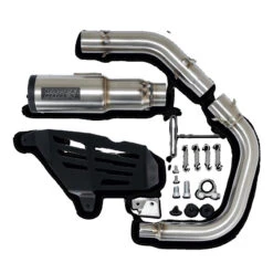 Vance & Hines 14243 Hi-Output Slip-on Exhaust, Brushed For Honda Monkey 125/ABS '19-'21 9 Vance & Hines 14243 Hi-Output Slip-on Exhaust, Brushed For Honda Monkey 125/ABS '19-'21 -MotorVision Store vance hines 14243 hi output slip on exhaust image5