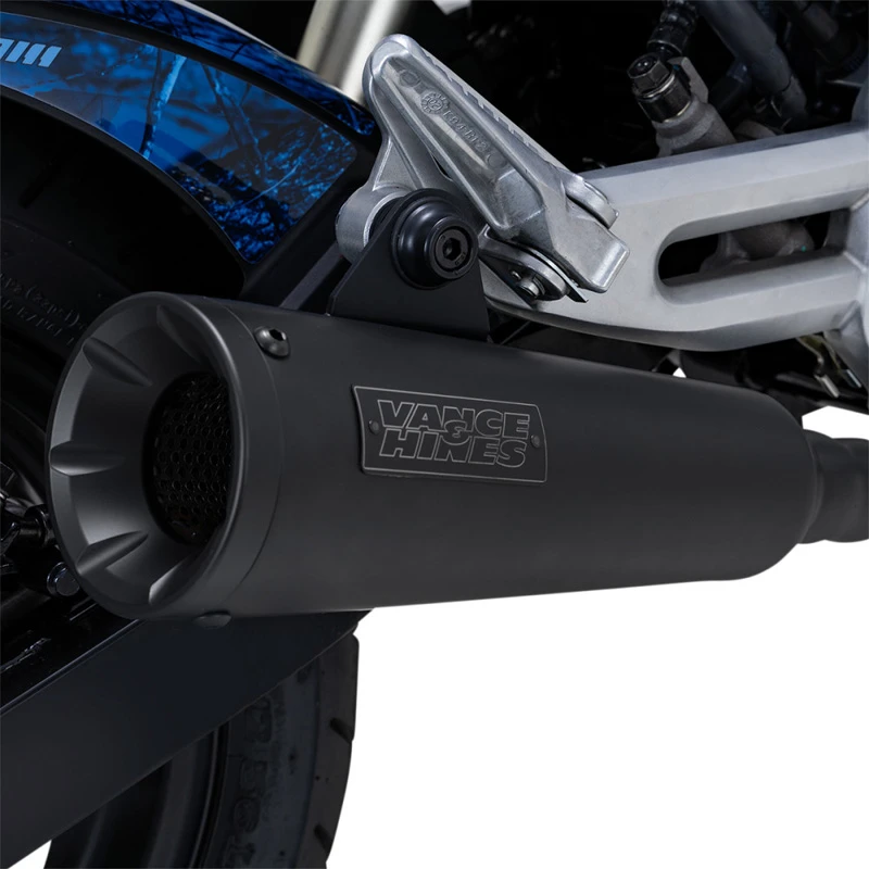 Vance & Hines 48237 Upsweep Slip-on Exhaust, Black For Honda Grom/ABS (2022-) 3 Vance & Hines 48237 Upsweep Slip-on Exhaust, Black For Honda Grom/ABS (2022-) - Image 3