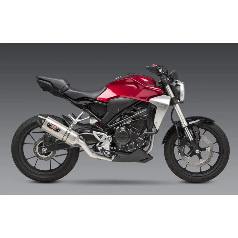 Yoshimura 12310AJ520 Race R-77 Full Exhaust For Honda CB300R (2019-) 2 Yoshimura 12310AJ520 Race R-77 Full Exhaust For Honda CB300R (2019-) - Image 2