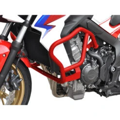 Zieger 10002087 Crashbars, Red For Honda CB650F '14-'18 CB650R (2019-)