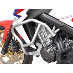 Zieger 10002088 Crashbars, Silver For Honda CB650F '14-'18 CB650R (2019-) -MotorVision Store zieger 10002088 crashbars silver image3