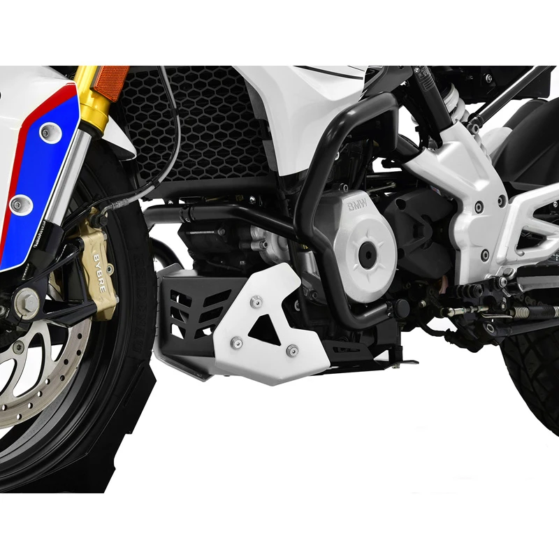 Zieger 10004759 Skid Plate, White For BMW G310R (2018-2019) 2 Zieger 10004759 Skid Plate, White For BMW G310R (2018-2019) - Image 2